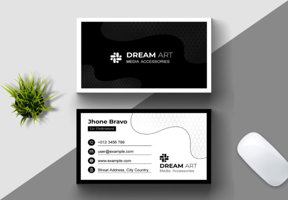Black Business Card Template: A Modern and Versatile Solution for Your Brand
