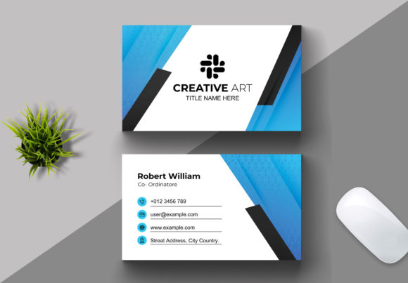 Blue Color Business Card Template: A Modern Solution for Professional Branding