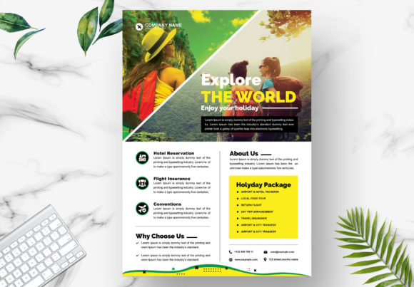 Event Holiday Flyer Template