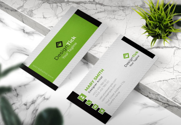 Green Color Business Card: A Modern and Versatile Solution for Professional Branding