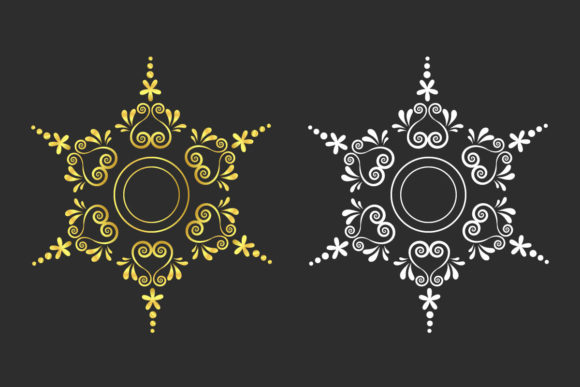Hand Drew Luxury Mandala Art