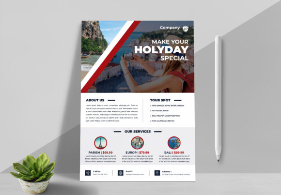 Holiday Flyer Template: A Must-Have for Travel Businesses