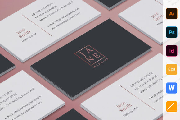 Makeup Artist Business Card