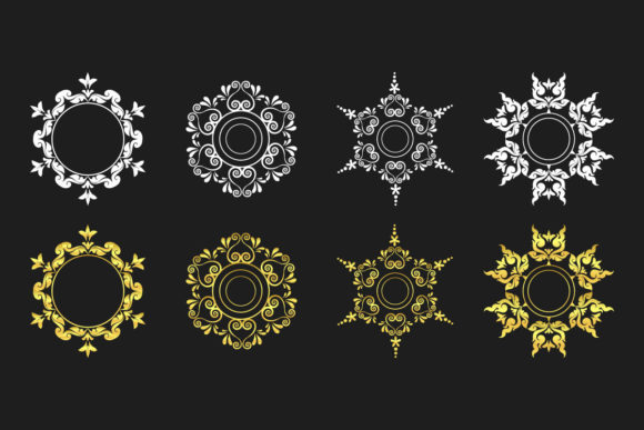 Mandala and Circle Ornaments Svg Bundle: A Versatile Resource for Creative Projects
