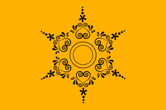 Mandala Pattern and Circle Ornaments