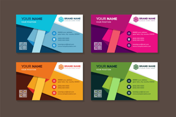 One Side Business Card Papercut