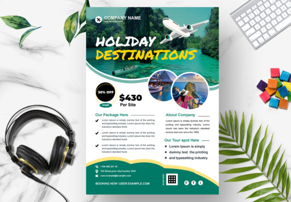 Travel Flyer Template Travel Agency Post